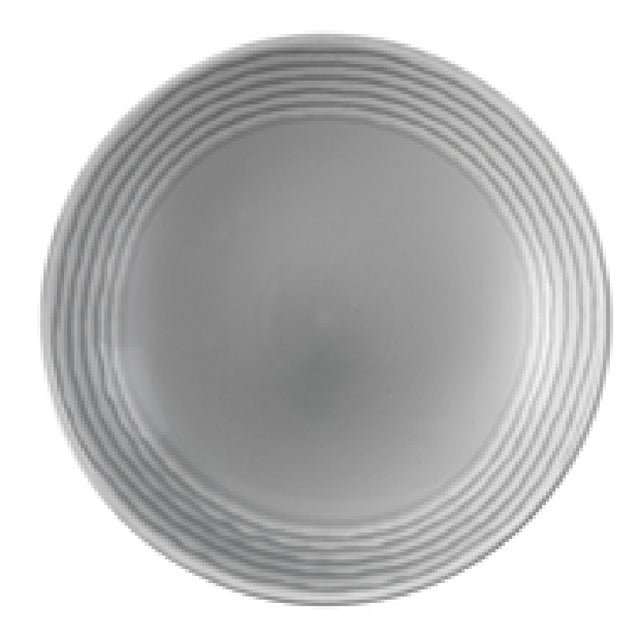 Arc Cardinal FN478 Dudson Harvest Norse Grey Deep Coupe Plate (D:10.0'') Vitrified Ceramic