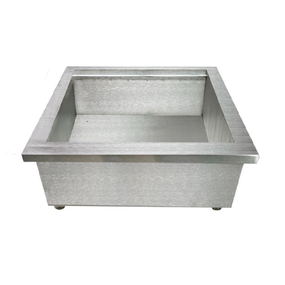 Tablecraft CW8006BRATBK Portable Insulated Ice Well Double 30 X 25.875 X 8"