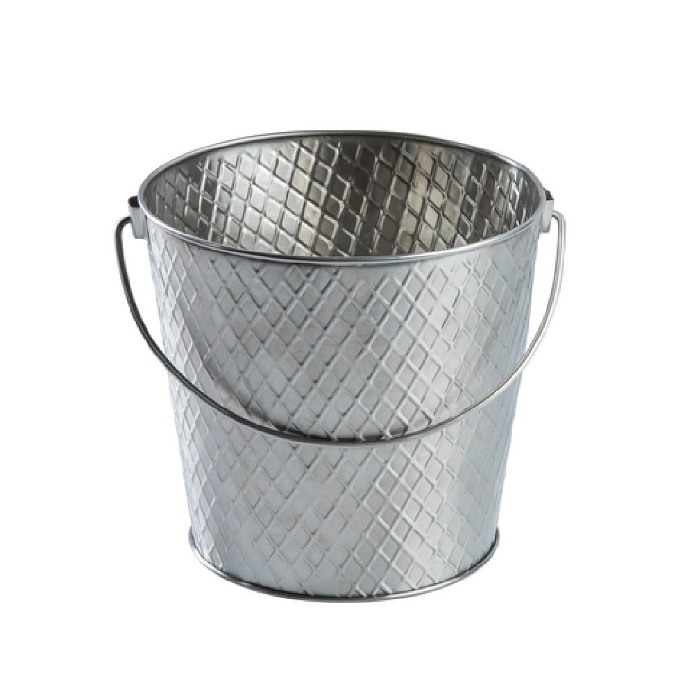 TableCraft Products 11186 - Lattice Collection™ Pail, 1-1/4 Gallon, 9-1/4" Dia. X 7"