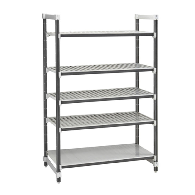 Cambro EXU212484VS5480 Camshelving® Elements XTRA Stationary Starter Unit 21"W X 24"L X 84"H