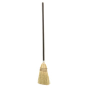Rubbermaid FG637300BRN Lobby Broom 1-1/2" Dia. 100% Corn
