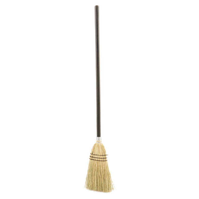 Rubbermaid FG637300BRN Lobby Broom 1-1/2" Dia. 100% Corn