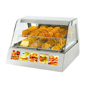 Equipex HOT 200 Sodir Roller Grill Heated Display Case Countertop Full Service