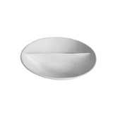 GET Enterprises PR014LM Bugambilia® Divided Platter 101-2/5 Oz. 15-1/5" Dia. X 3-1/2" Deep