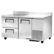 True Refrigeration TWT-60-32D-2-HC Deep Work Top Refrigerator Two-section