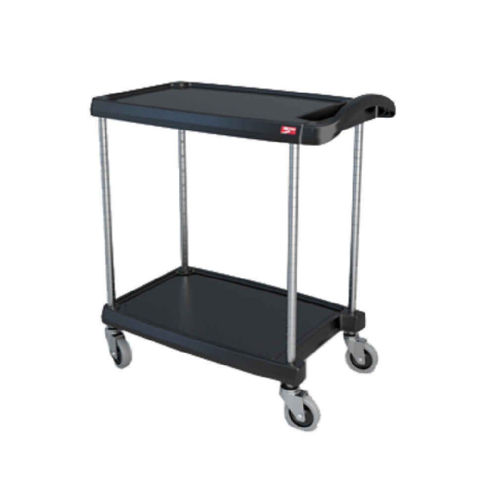 Metro MY1627-24BL Quick Ship MyCart™ Series Utility Cart (2) Shelves Open Base