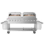 Koolmore CGKIT7-P36P36 Commercial Outdoor Grill 72-2/5"W X 23-1/5"D X 46-1/5"H