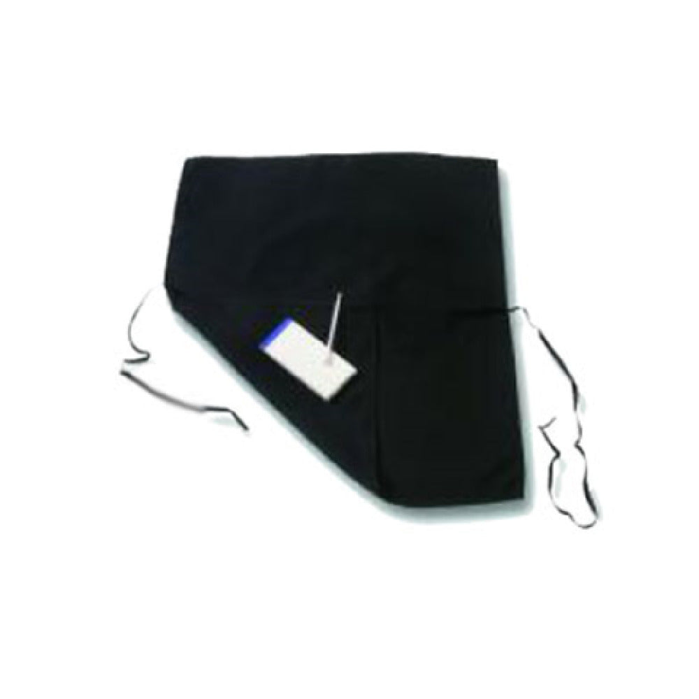 John Ritzenthaler Company 603FWPS-BK Chef Revival® Four-Way Apron 28" X 17" 100% Spun Polyester