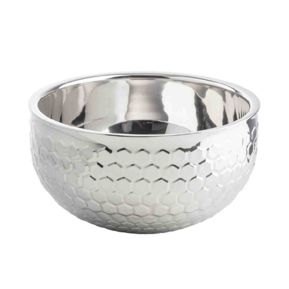 TableCraft Products 12837 - Hive Collection Double Wall Bowl, Round, 8 Qt.