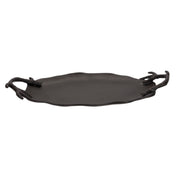 Bon Chef 81018TAN Tray 15" X 8-15/16" X 3/4"H Oval