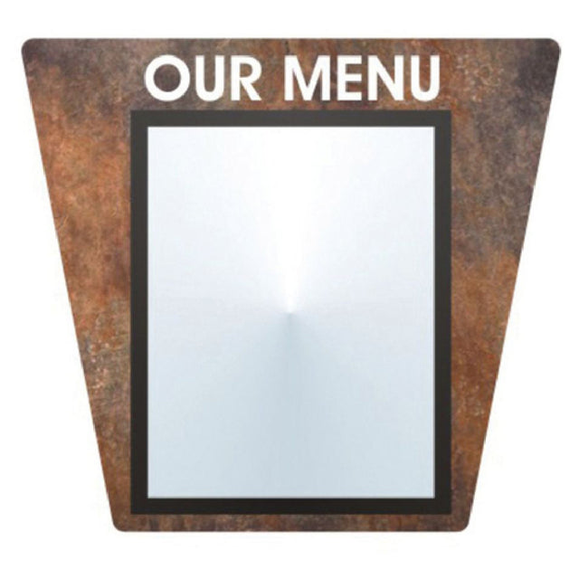 Hubert 69839 - Menu Board, 1-pocket, Wall-mount