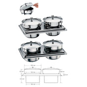 BauscherHepp 06.2007.9991 Soup Tureen 157-1/2 Oz. For Hinged Lid (not Included)