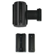 Central Specialties 5515BK-BLK Wall Mount Unit 9-1/2' Black Belt Stainless Steel