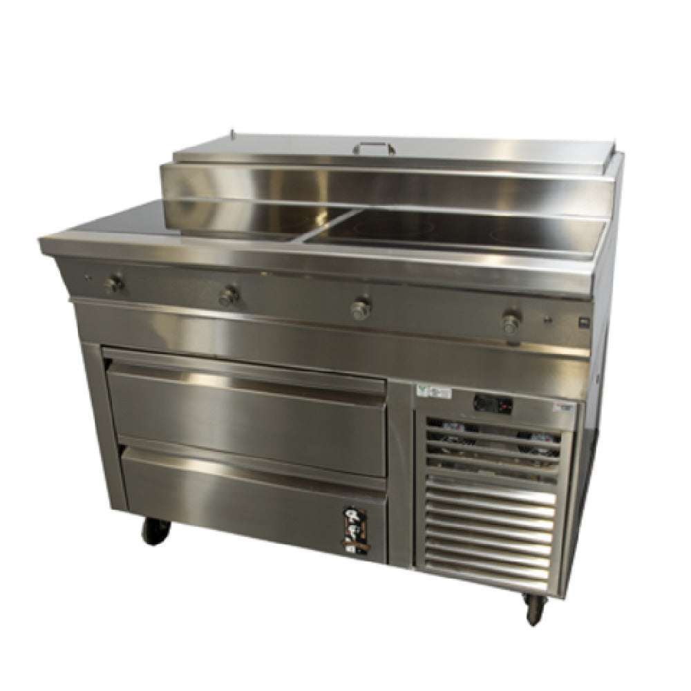 Montague Company C60-S/MI2-6.ODI/RB-60SCRR Legend™ Ice & Heat Induction Sautè Station