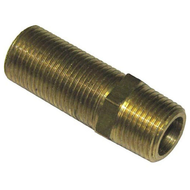 Blodgett BL00464 Nipple Brass Hex 3/8"nptx1 7/8"oal W/hex