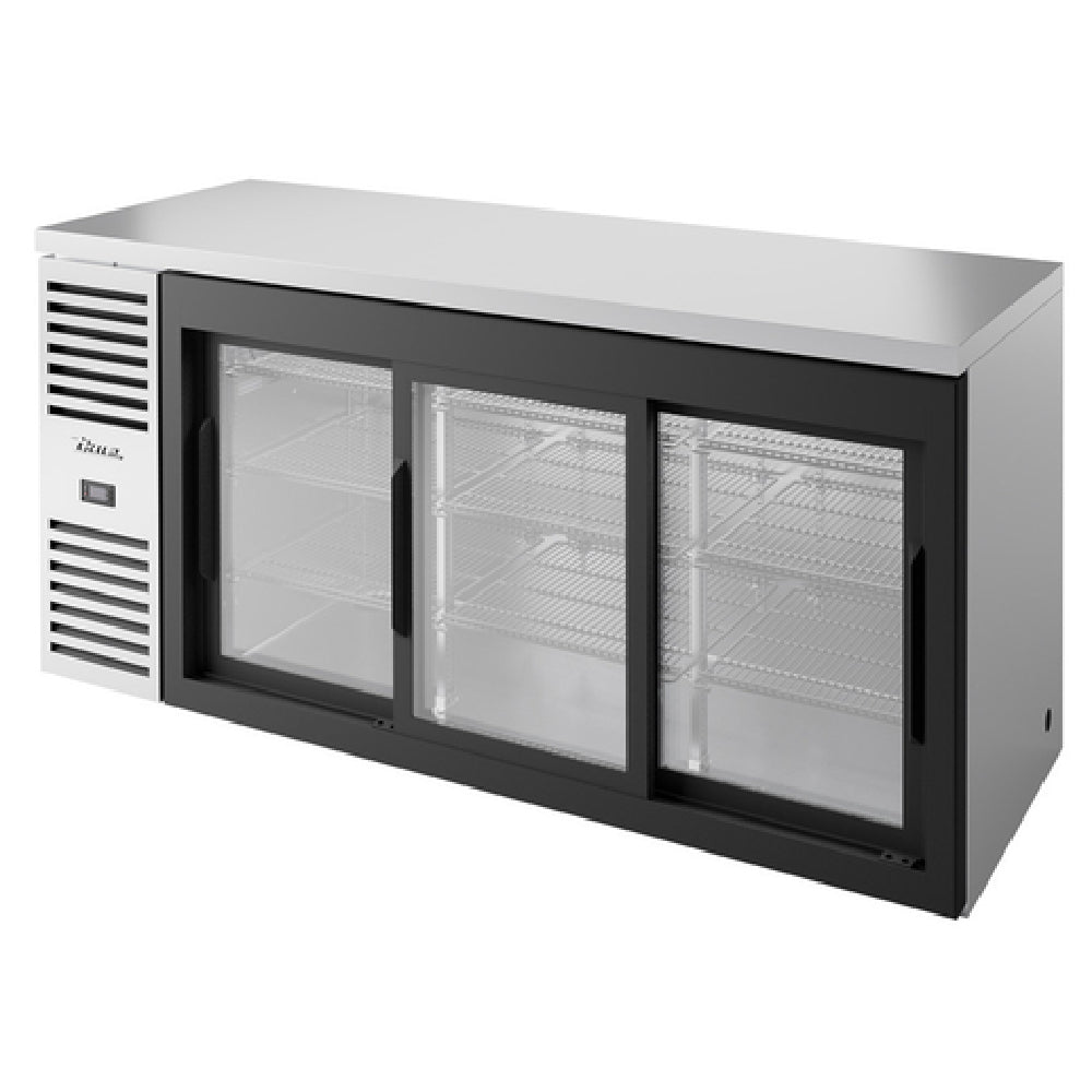 True Refrigeration TBR72-RISZ1-L-S-111-1 Refrigerated Back Bar Cooler Three-section