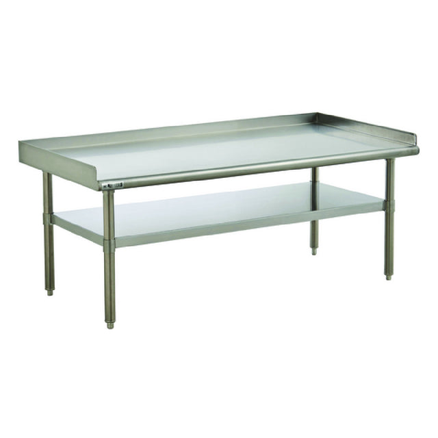 Hubert 118561 - Kratos® Equipment Stand, 72"W X 30"D X 26"H, 16-gauge 304 Stainless Steel Top With 2" Turn-up On Sides