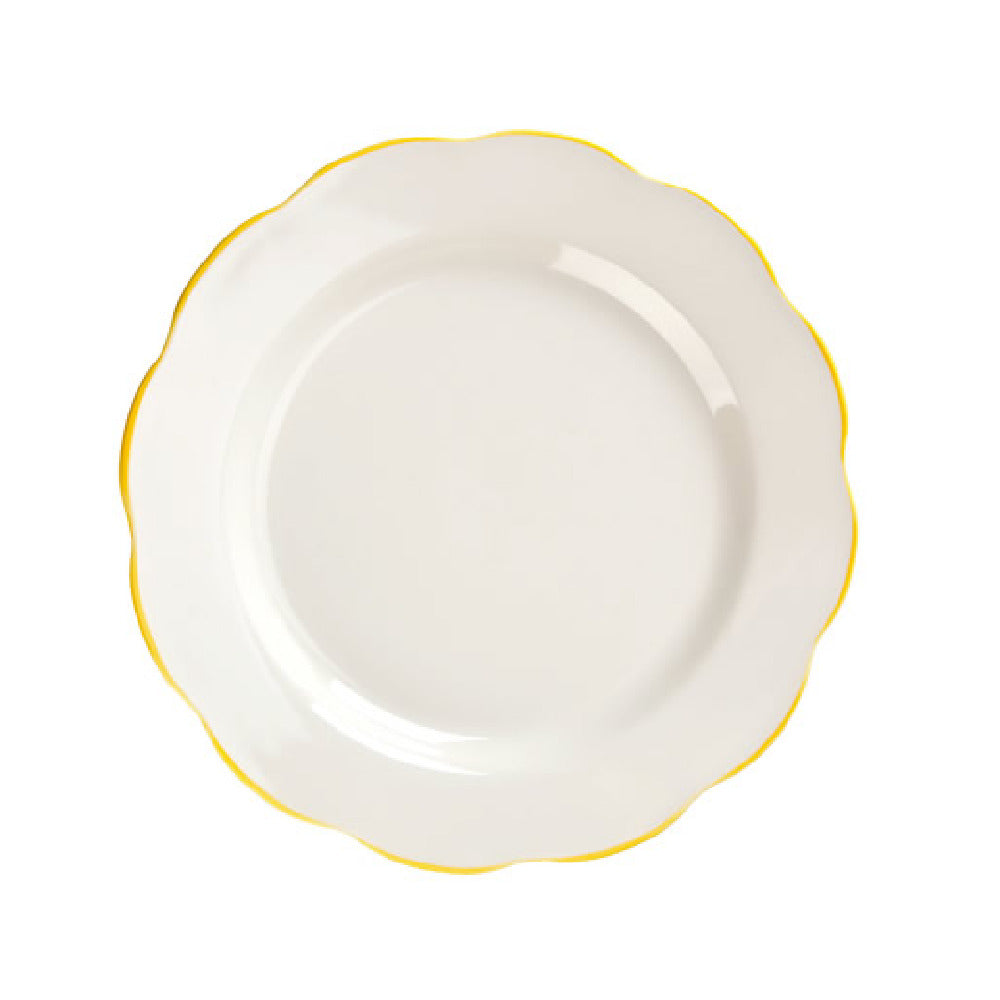 CAC China SC-16G Seville Plate 10-3/4" Dia. X 1-1/4"H Round