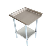 Klinger's Trading HDS2424DB Drainboard Free-standing 24"W X 24"D