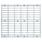 Quantum WLP-3036C Wire Louvered Panel 36"W X 30"H 250 Lb. Load Capacity