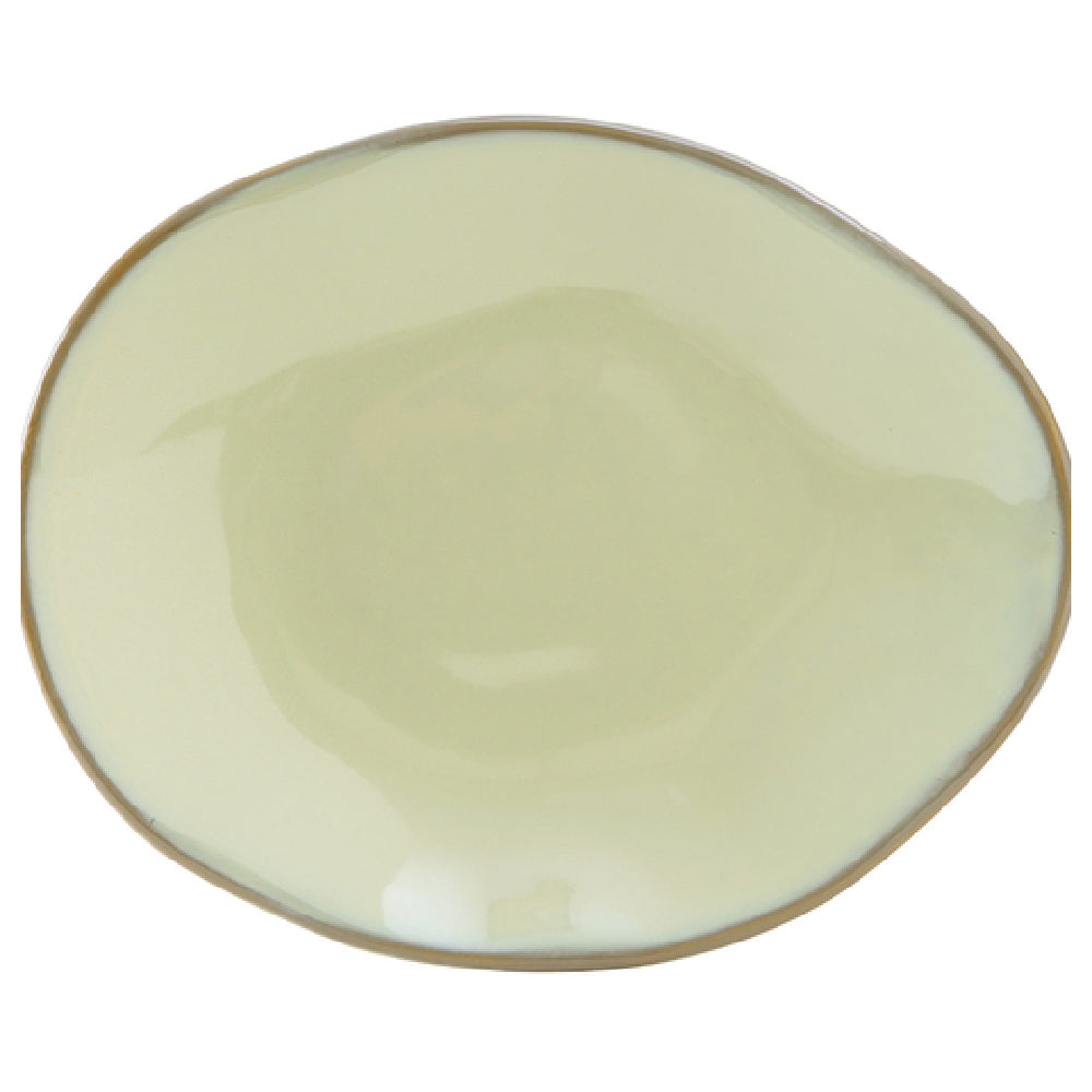 Tuxton GAS-652 Ellipse Plate 12" X 9-3/4" Oblong