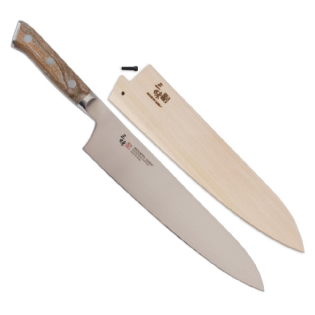 JB Prince Z307 Zanmai Pro Gyuto SE 9.4-in With Saya Stainless Steel And Corian