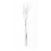 Libbey 193 030 (Formerly World Tableware) Dinner Fork 7-3/4" Recyclable Hammered Finish Handle