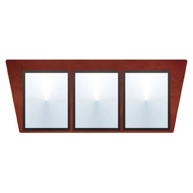 Hubert 23240 - Menu Board, 3-pocket, Wall-mount