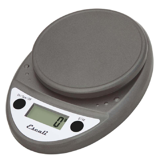 Carlisle SCDG11M San Jamar Escali Digital Scale Round 11 Lb. X 0.1 Oz./ 5 Kg X 1g