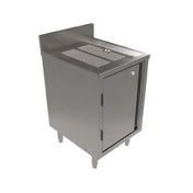 BK Resources UBC-1821HL Under Bar Cabinet With Hinged Door & Lock 18"W X 21"D Base