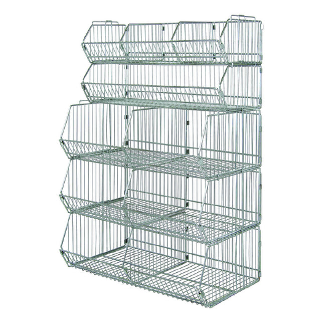 Quantum WR5-36MSBA Stacking Basket System Stationary 36"W X 20"D X 54"H