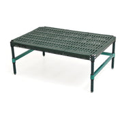 Eagle QP-MDR2124VG-GL QuadPLUS® Dunnage Rack Mobile 24"W X 21"D X 14"H Overall Size