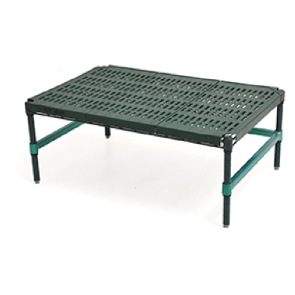 Eagle QP-MDR1836E-GL QuadPLUS® Dunnage Rack Mobile 36"W X 18"D X 14"H Overall Size