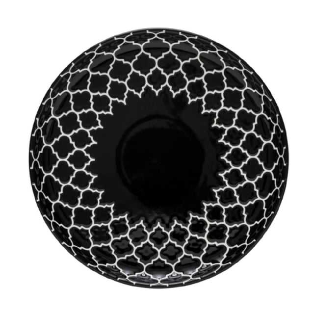 Libbey 109984 Plate 8-1/4" Dia. Black Combo