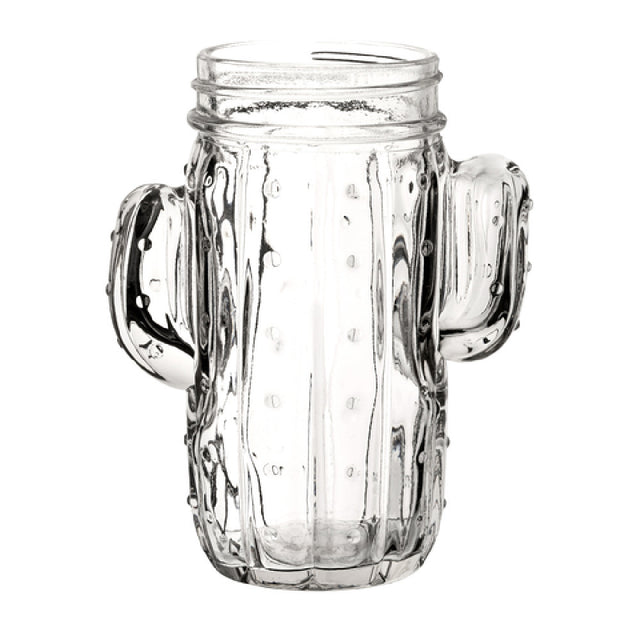 Hospitality Brands HG98014-006 Legend Glassware Cactus Jar 14.5 Oz. Premium Glass (6 Each Per Case)
