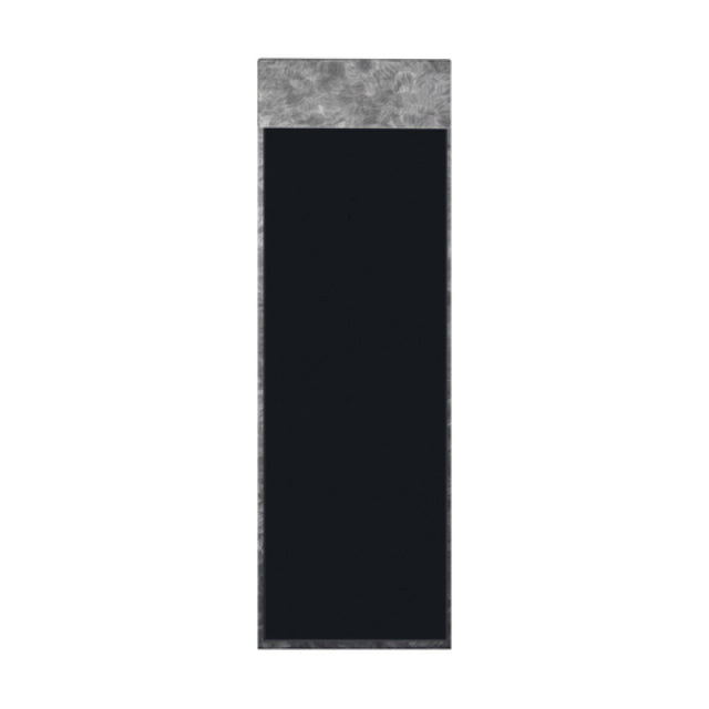 Risch MMB-MET 4.25X14 Brushed Metallic Magnetic Menu Board (specify Color) 4-1/4" X 14"