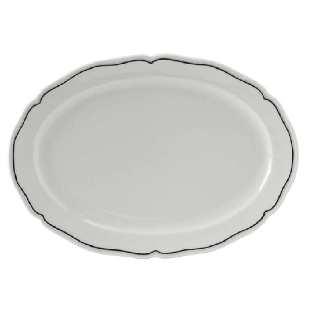 Tuxton SBH-124 Platter 12-1/2" X 8-7/8" Oval