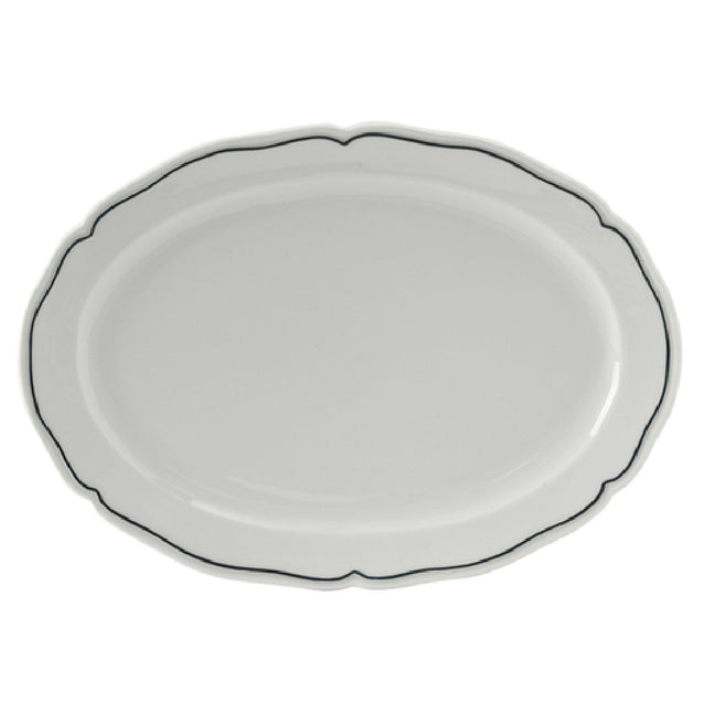 Tuxton SBH-124 Platter 12-1/2" X 8-7/8" Oval