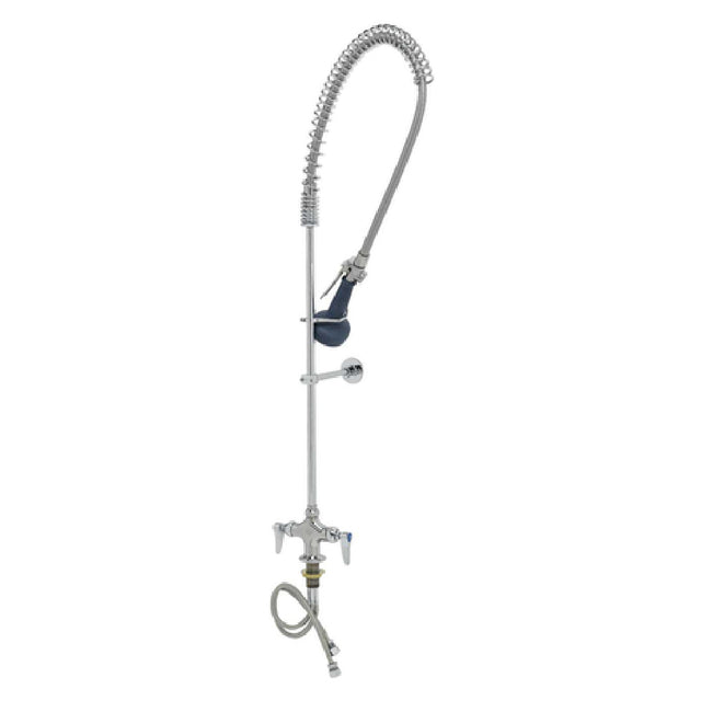 T&S Brass B-0113-B08C EasyInstall Pre-Rinse Unit Spring Action Gooseneck Low Flow 0.65 GPM Spray Valve (B-0108-C)