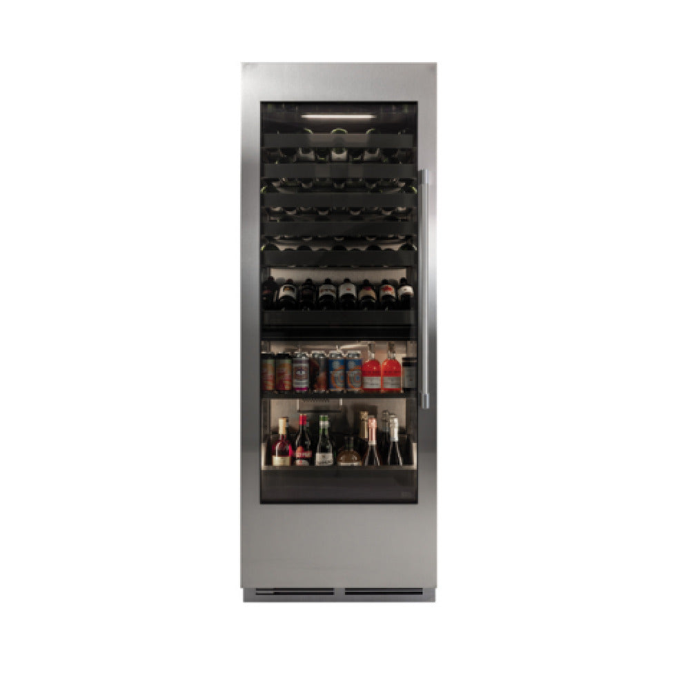 Perlick CC30C-2-4LL Beverage Column Refrigerator Dual-zone 29-3/4"W X 24-1/16"D X 84"H