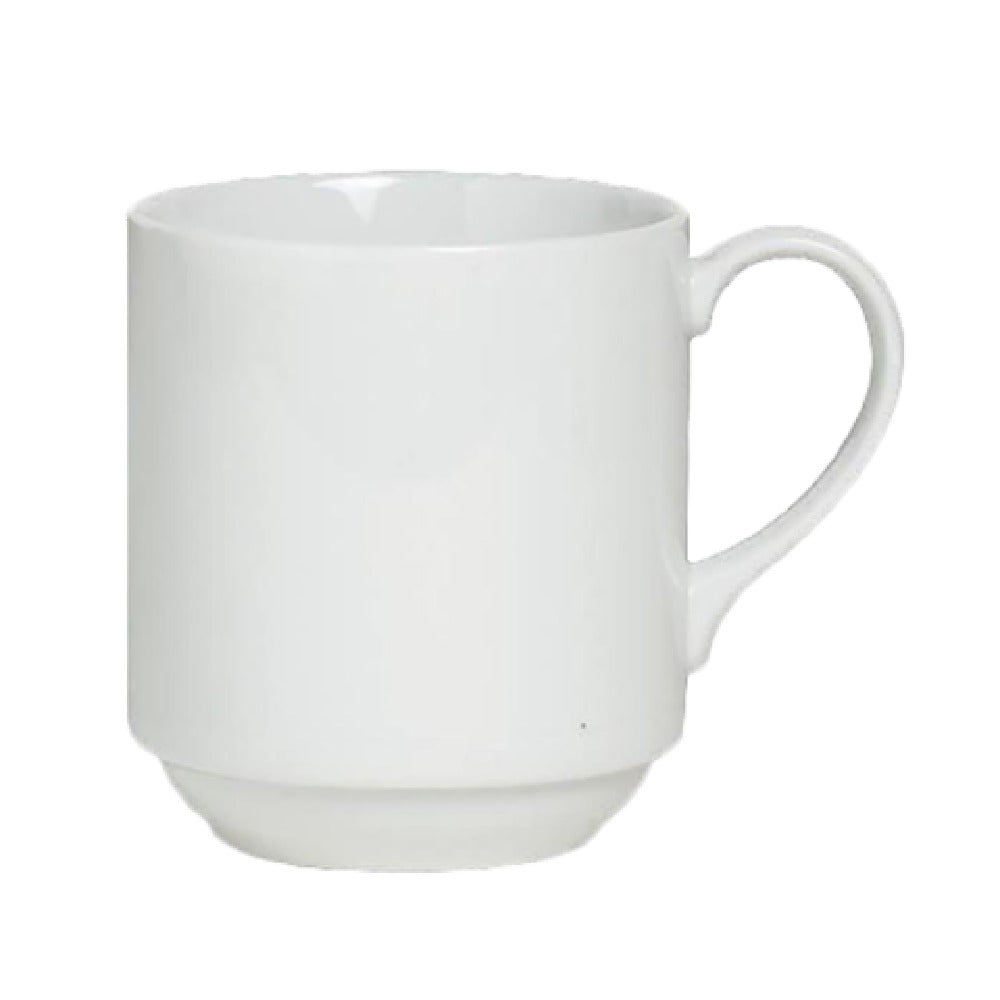 Steelite 6306P795 Stacking Mug 10.0 Oz 4.375" X 3.25" X 3.625"