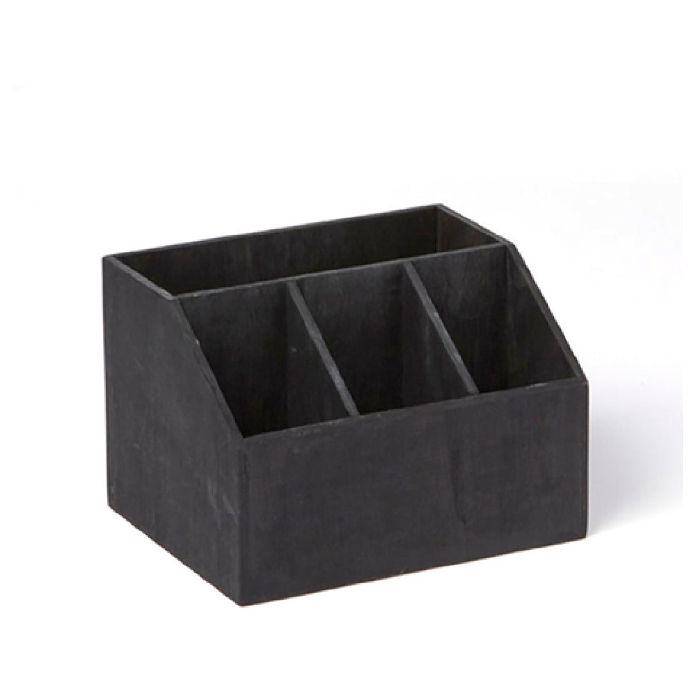 American Metalcraft PWBC7 Caddy 4-compartment 7-1/2"L X 6-1/2"W X 5-1/8"H