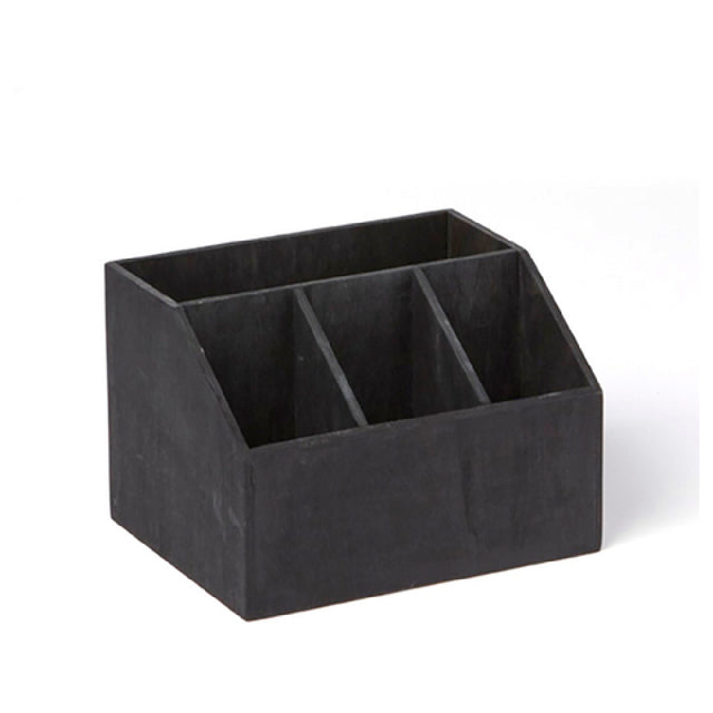 American Metalcraft PWBC7 Caddy 4-compartment 7-1/2"L X 6-1/2"W X 5-1/8"H