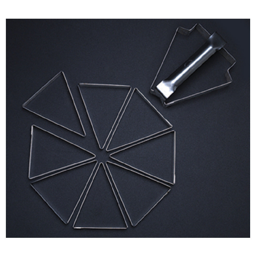 Matfer 371142 Mozaïk Mold 4-3/4"L X 3-7/8"W X 3/4"H (8) Pie-assembled Sections (9-1/2" Dia.)
