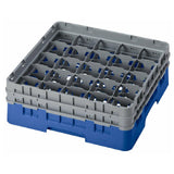 Cambro 25S434168 Camrack® Glass Rack With (2) Soft Gray Extenders Full Size