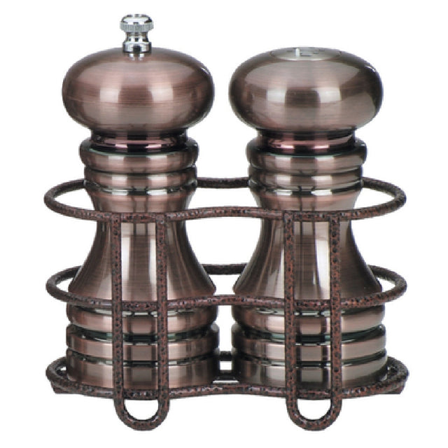 Chef Specialties 90055 (900556) Chef Home Cookin' Series Pepper Mill/Salt Shaker Set