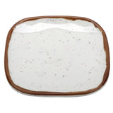 GET Enterprises SCS-4-RM Rustic Mill™ Plate 4" X 4" Square