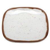 GET Enterprises SCS-4-RM Rustic Mill™ Plate 4" X 4" Square