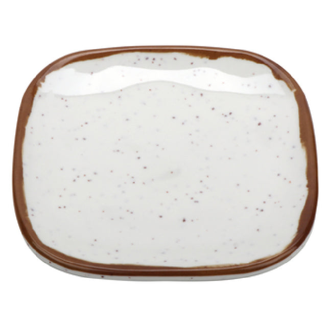 GET Enterprises SCS-4-RM Rustic Mill™ Plate 4" X 4" Square