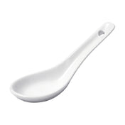 Winco ASS-55 Soup Spoon 5-1/2"L X 2"W X 1/2"H Porcelain
